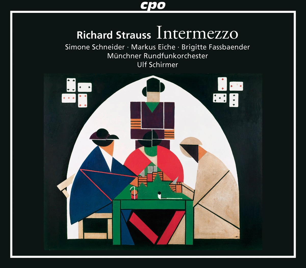 Richard Strauss: Intermezzo, Op. 72, TrV 246 by Simone Schneider, Brenden Patrick Gunnell, Marc Kugel, Günter Missenhardt, Sophie Mitterhuber, Peter Schöne, Markus Eiche, Martina Welschenbach, Martin Homrich, Ulf Schirmer, Munich Radio Orchestra, Maria Bulgakova, Michael Dries & Brigitte Fassbaender album cover