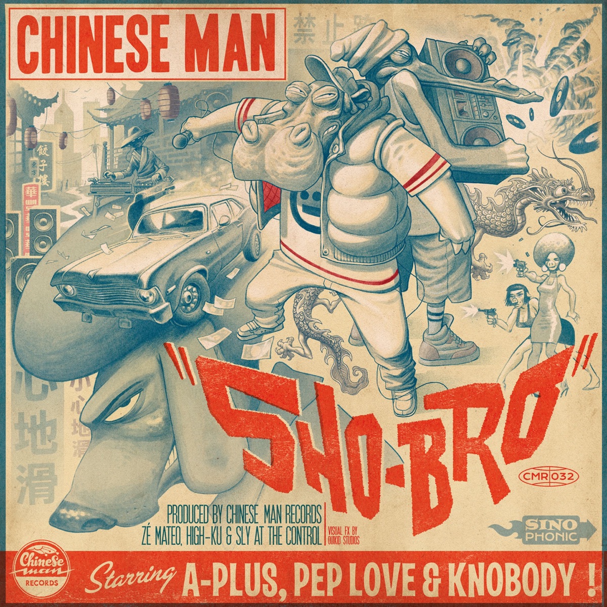 Sho-Bro by Chinese Man album cover