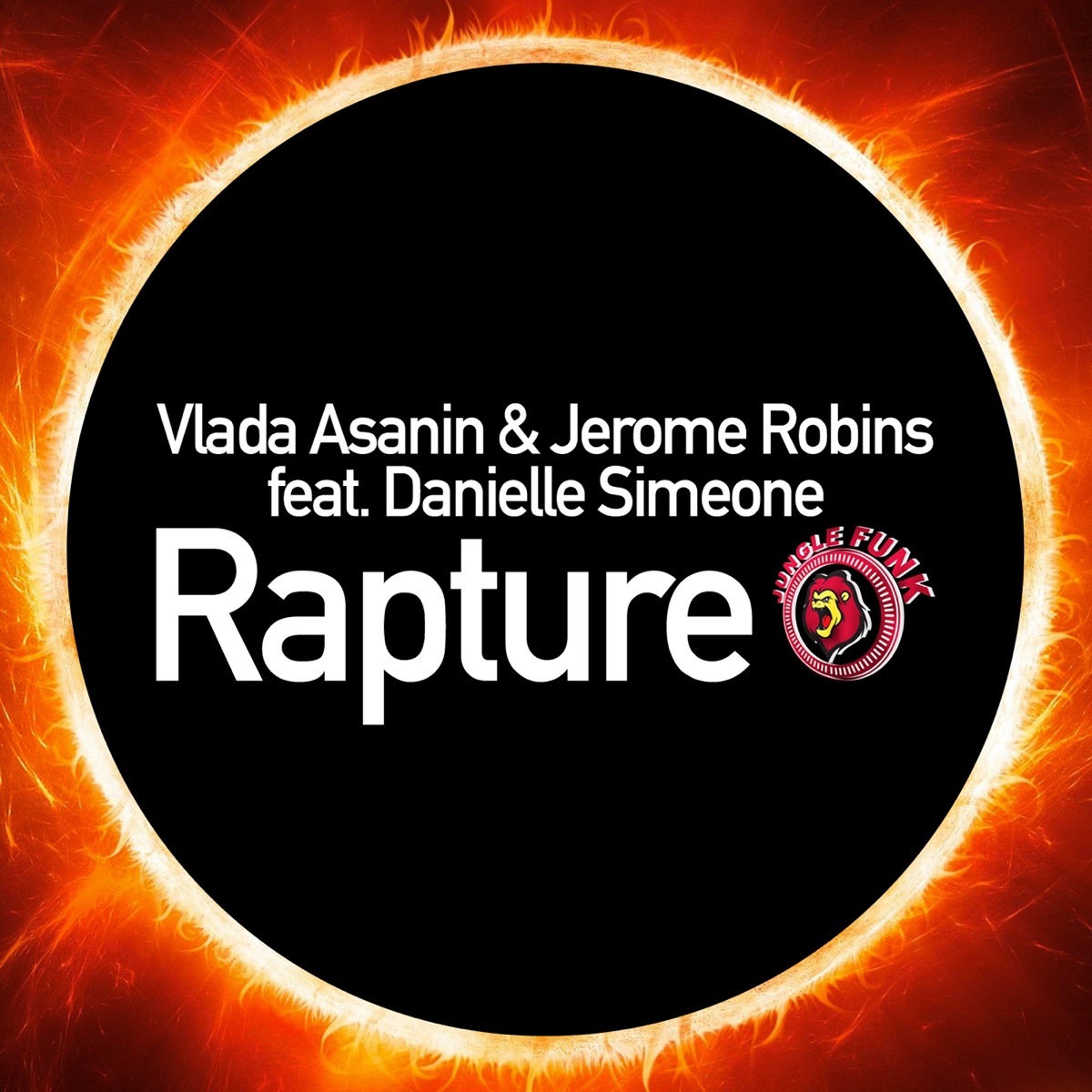 Rapture (feat. Danielle Simeone) - Single by Vlada Asanin & Jerome Robins album cover