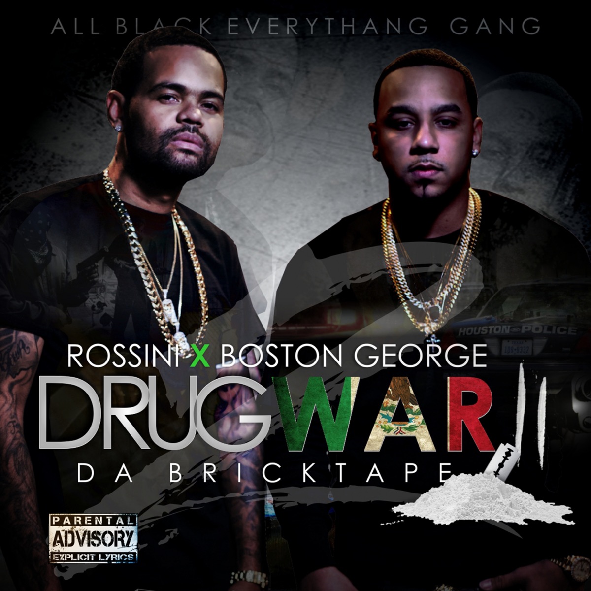Drug War 2 by Boston George & Rossini album cover