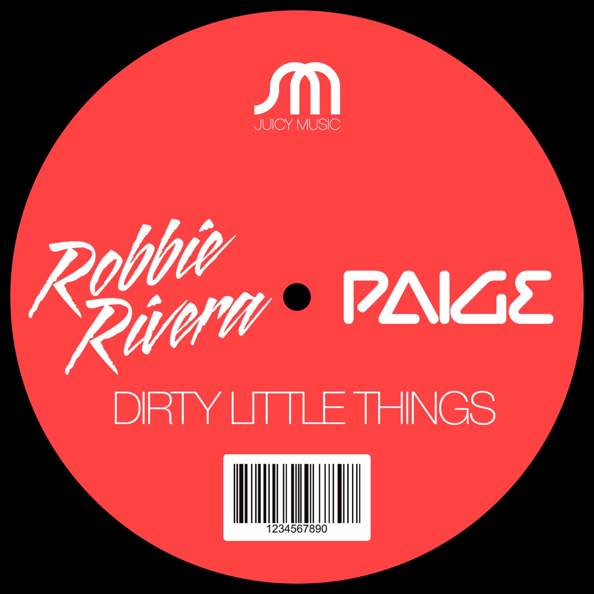 Dirty Little Things - Single by Robbie Rivera & Paige album cover