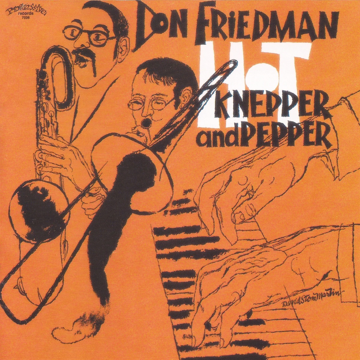 Hot Knepper and Pepper by Don Friedman album cover