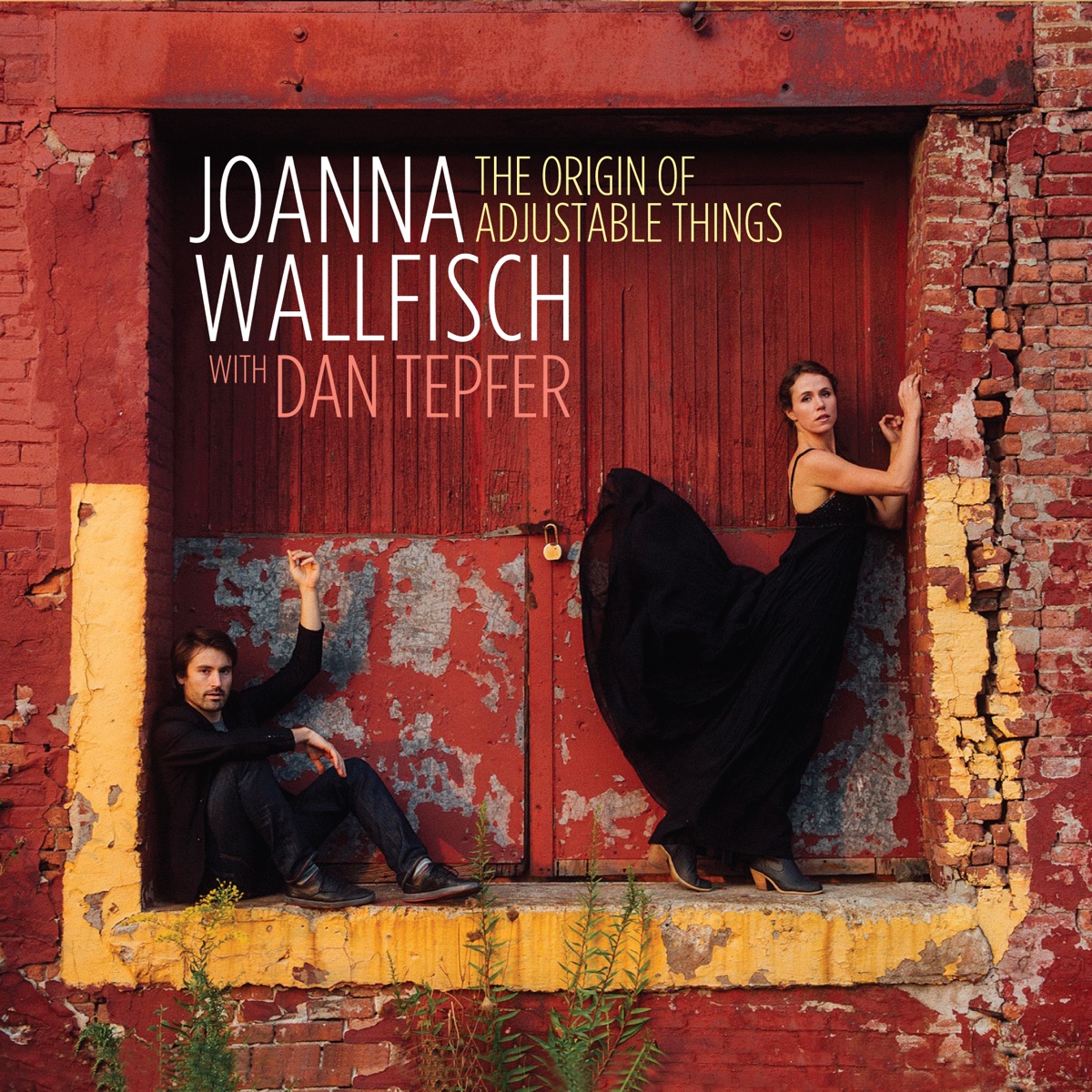 The Origin of Adjustable Things (with Dan Tepfer) by Joanna Wallfisch album cover