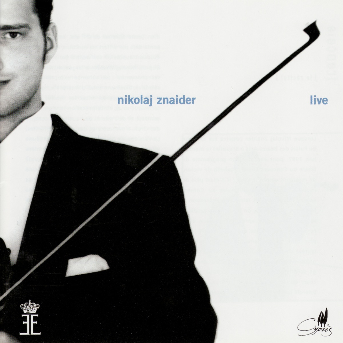 Nikolaj Znaider Live by Nikolaj Znaider album cover