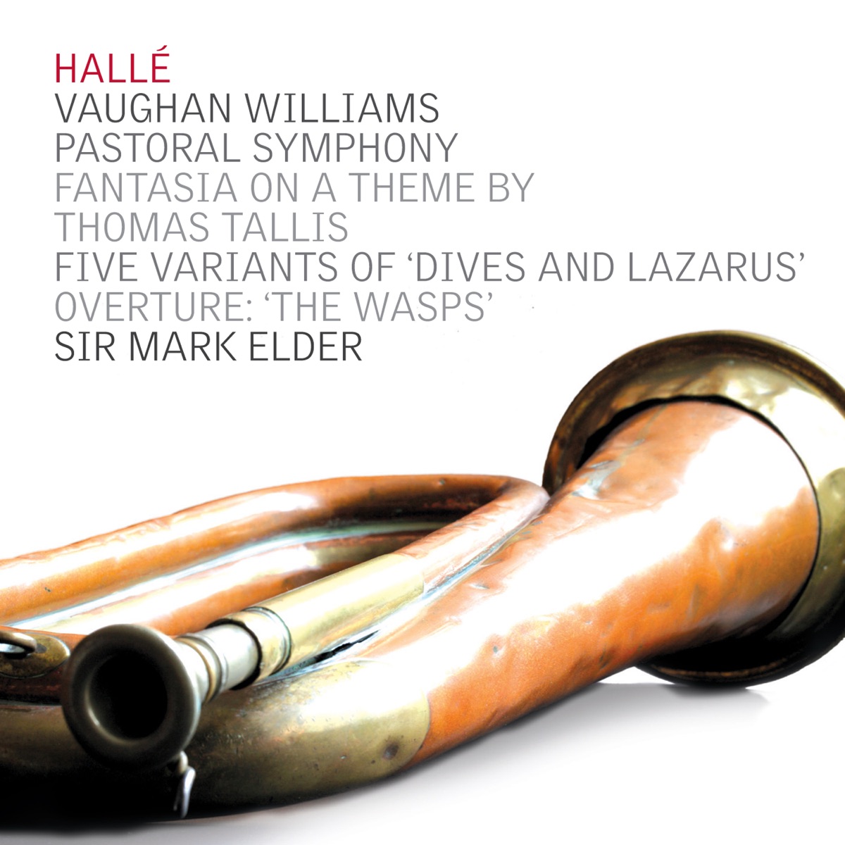 Vaughan Williams: Pastoral Symphony by Hallé & Sir Mark Elder album cover