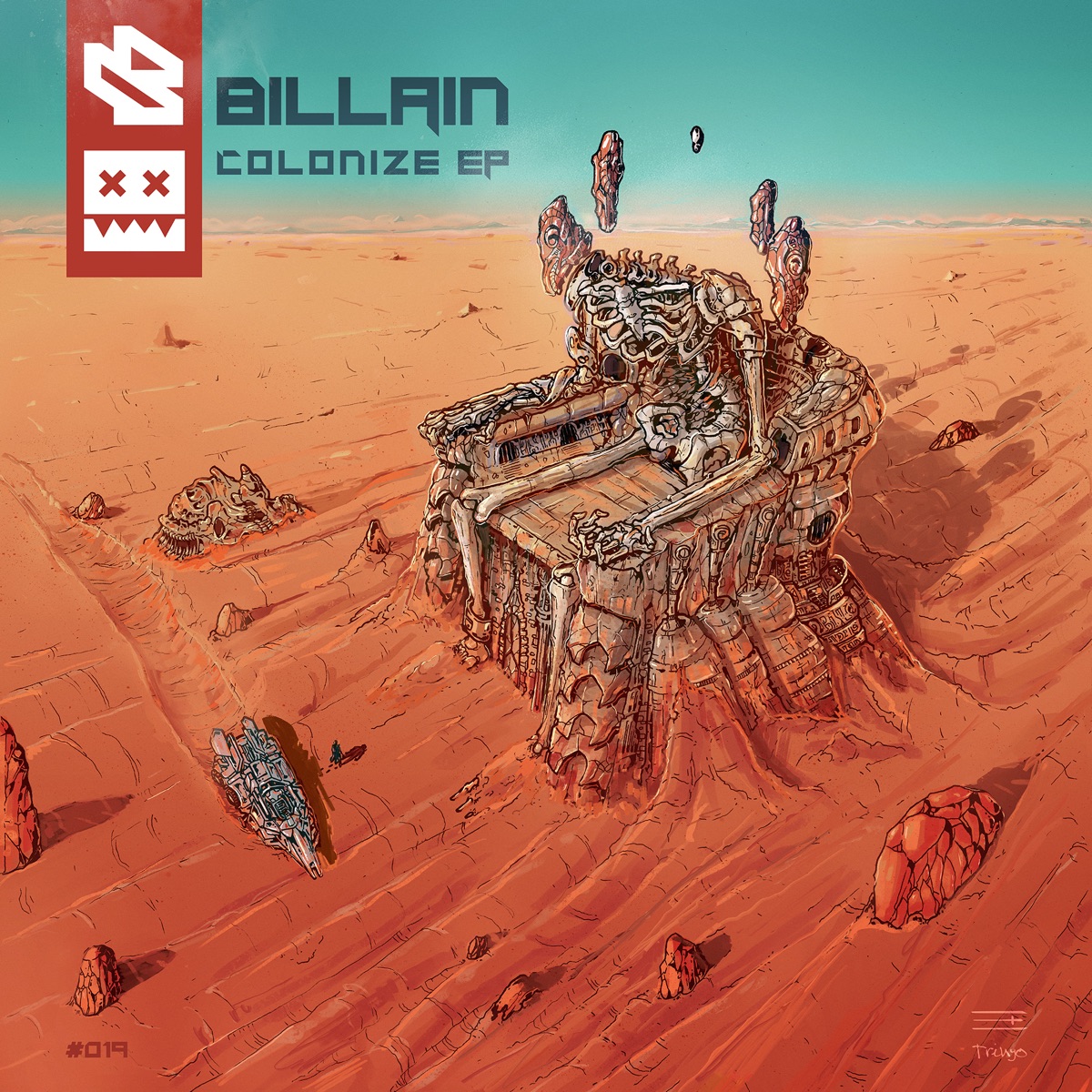 Colonize - EP by Billain album cover