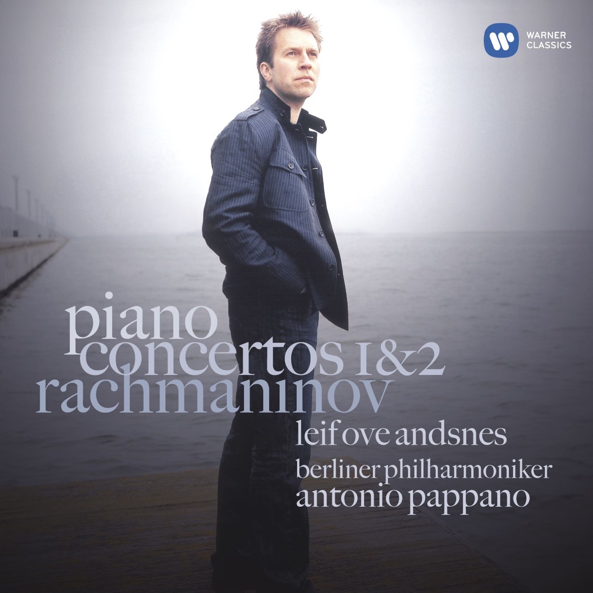 Rachmaninov: Piano Concertos 1 & 2 by Leif Ove Andsnes, Berlin Philharmonic & Antonio Pappano album cover