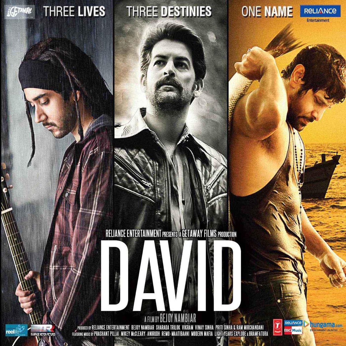 David (Original Motion Picture Soundtrack) by Bramfatura, Mikey McCleary, Maatibaani, Prashant Pillai, Gaurav Godkhindi, The Light Years Explode & Dub Sharma album cover