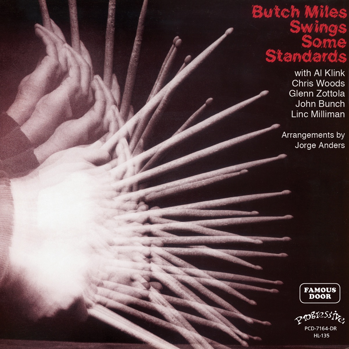 Swings Some Standards (feat. Al Klink, Chris Woods, Glenn Zottola, John Bunch & Linc Milliman) by Butch Miles album cover