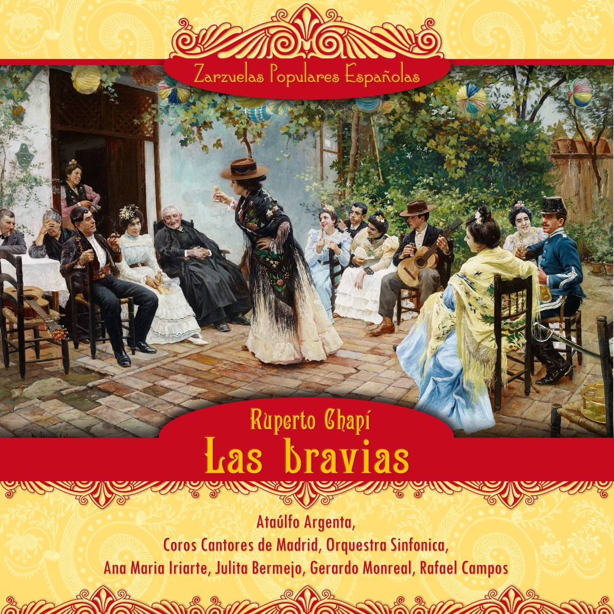 Las bravias: Acto I - EP by Ataúlfo Argenta, Coros Cantores de Madrid, Gran Orquestra Sinfonica, Ana Maria Iriarte, Julita Bermejo & Gerardo Monreal album cover