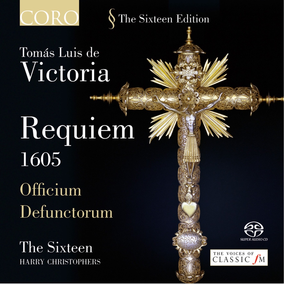 Tomás Luis de Victoria: Requiem, 1605 by Harry Christophers & The Sixteen album cover
