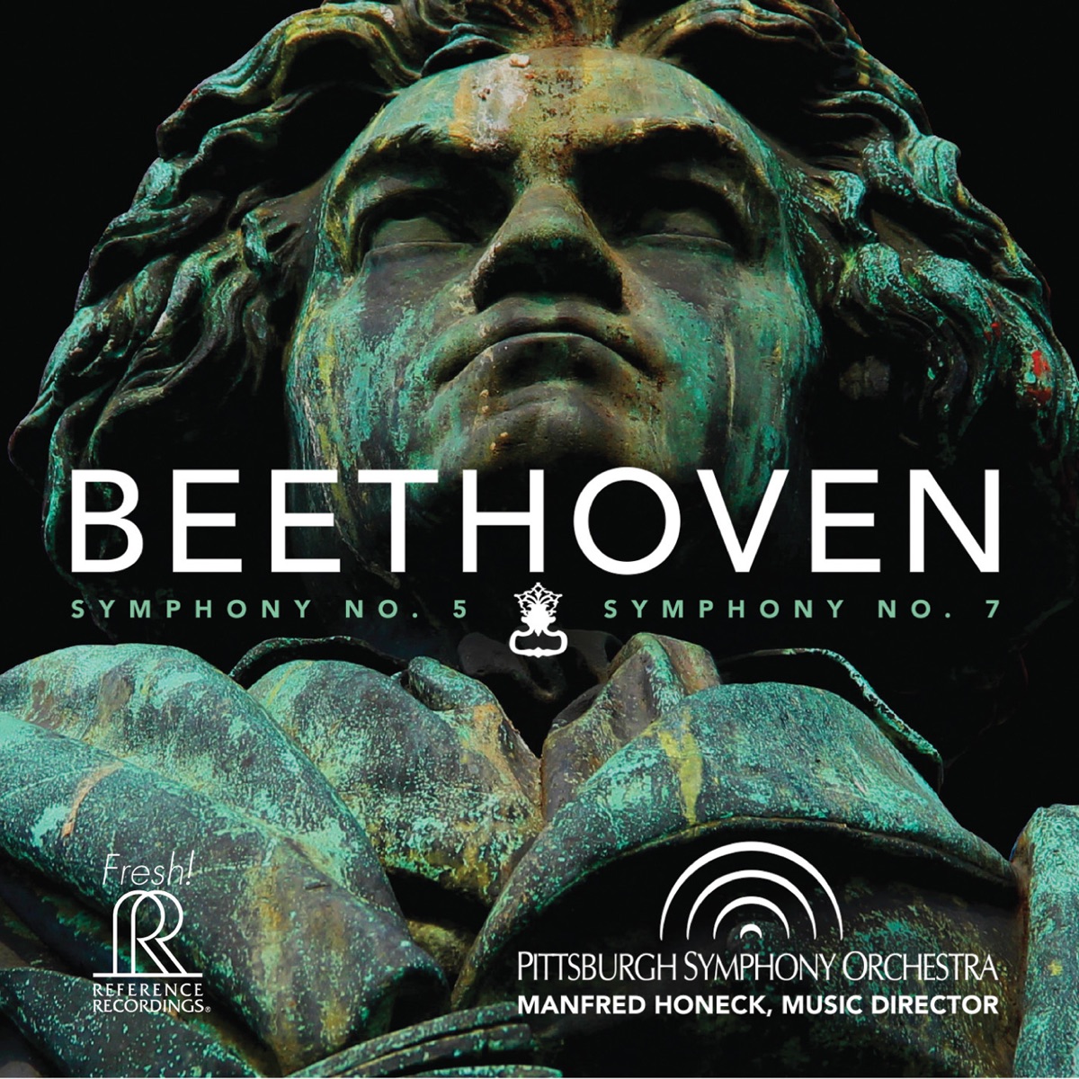 Beethoven: Symphonies Nos. 5 & 7 by Pittsburgh Symphony Orchestra & Manfred Honeck album cover