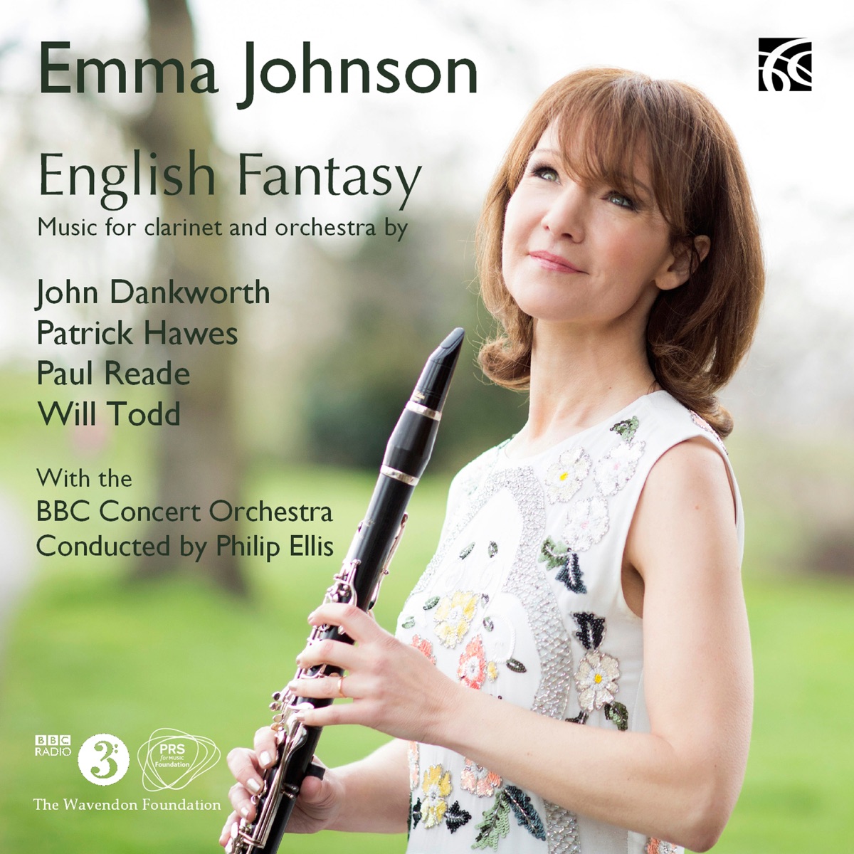 English Fantasy: Music for Clarinet and Orchestra by Emma Johnson, BBC Concert Orchestra & Philip Ellis album cover