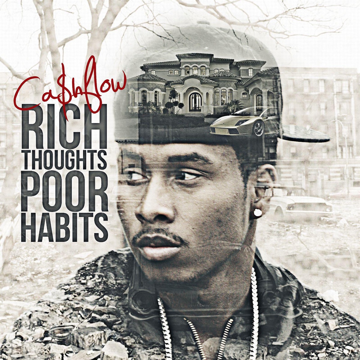 Rich Thoughts Poor Habits by Cashflow Harlem album cover
