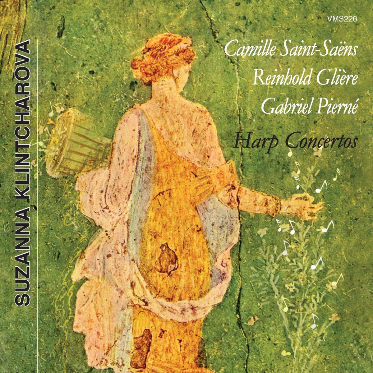 Saint-Saëns, Gliere & Pierné: Harp Concertos by Suzanna Klintcharova, Dimiter Manolov & Sofia Philharmonic Orchestra album cover