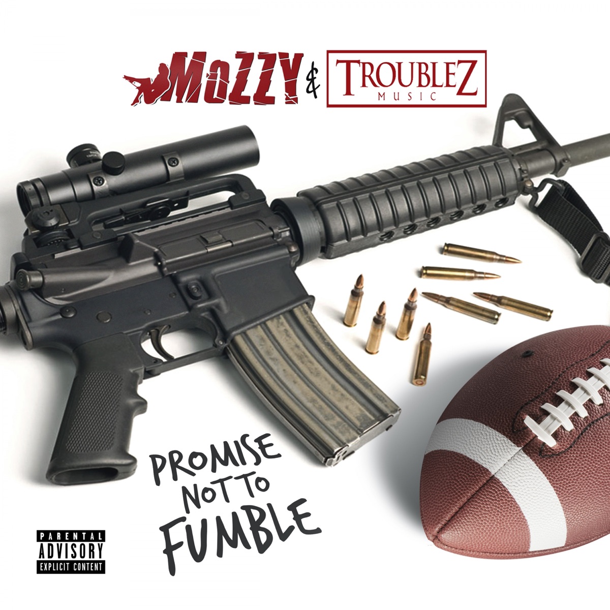 Promise Not to Fumble by Mozzy & Troublez album cover artwork