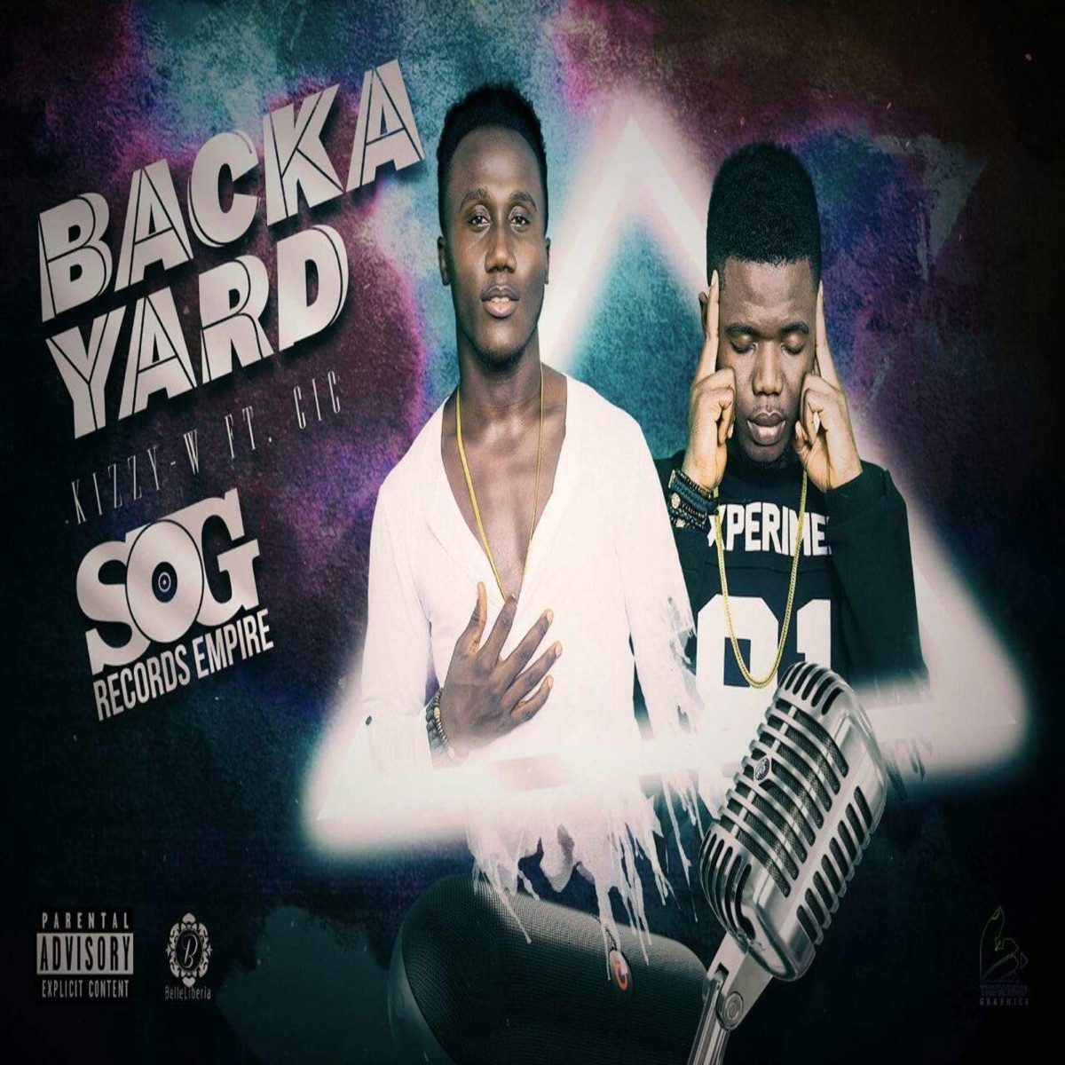 Backa-Yard (feat. C.I.C) - Single by Kizzy W album cover