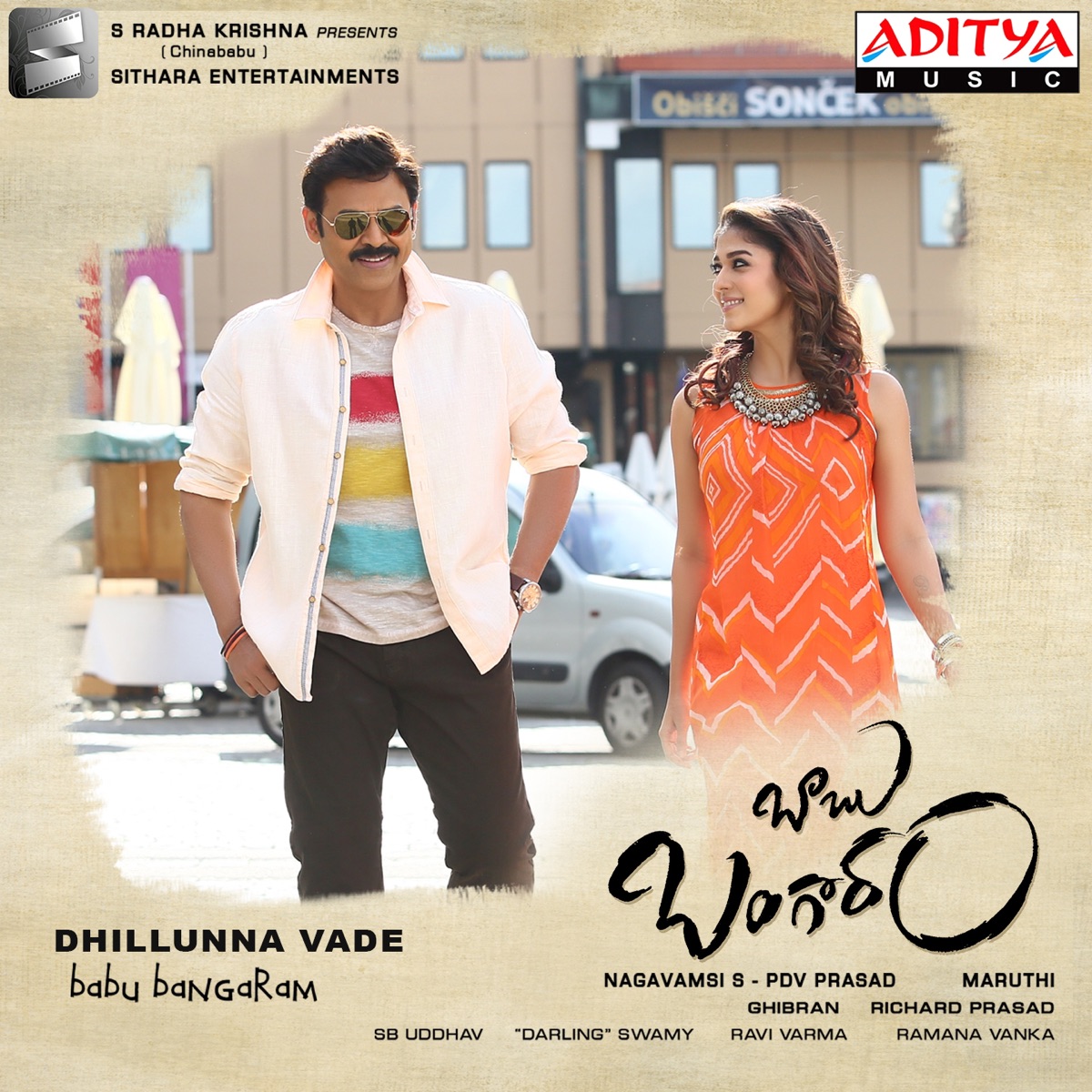 Dhillunna Vade (From "Baabu Bangaram") - Single by Dhanunjay & Ramee album cover