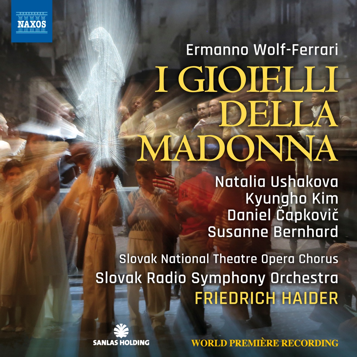 Wolf-Ferrari: I gioielli della Madonna by Kyungho Kim, Susanne Bernhard, Natalia Ushakova, Daniel Čapkovič, Slovak Radio Symphony Orchestra & Friedrich Haider album cover