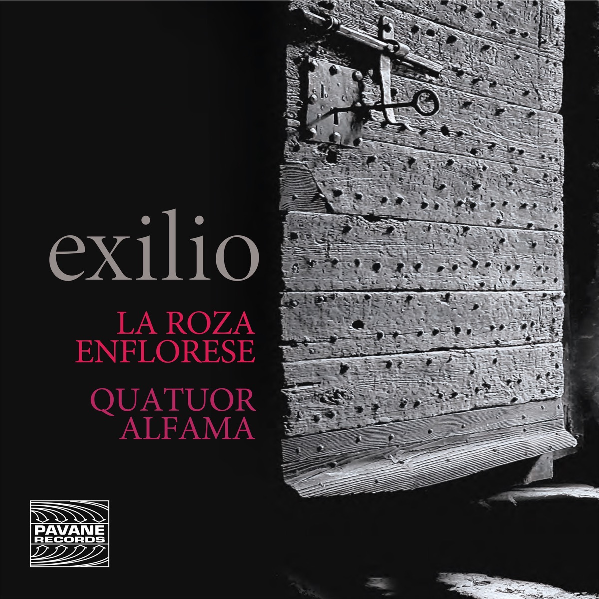 Exilio by La Roza Enflorese & Quatuor Alfama album cover