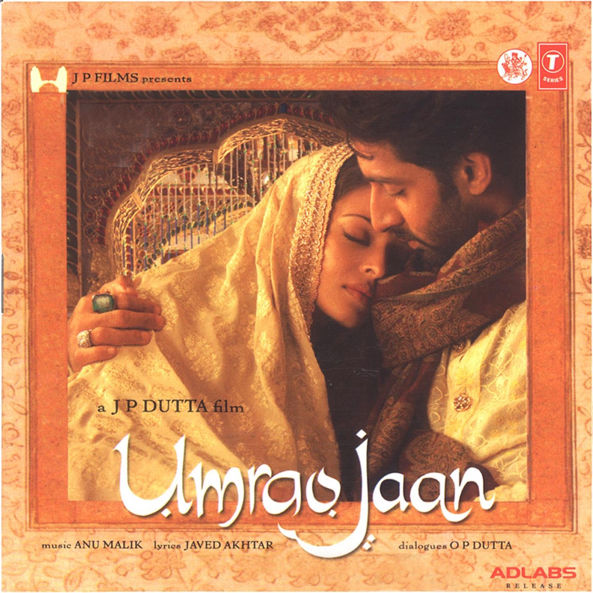 Umrao Jaan (Original Motion Picture Soundtrack) by Anu Malik & Javed Akhtar album cover