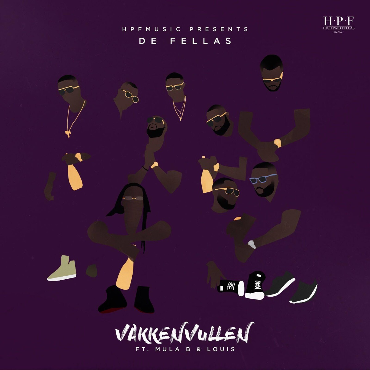 VakkenVullen (feat. Mula B & Louis) - Single by De Fellas album cover