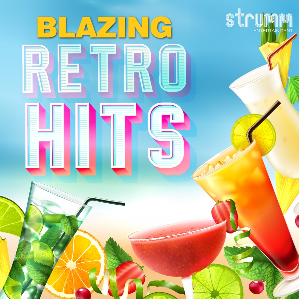 Blazing Retro Hits by R.D. Burman, Kalyanji-Anandji & Rajesh Roshan album cover