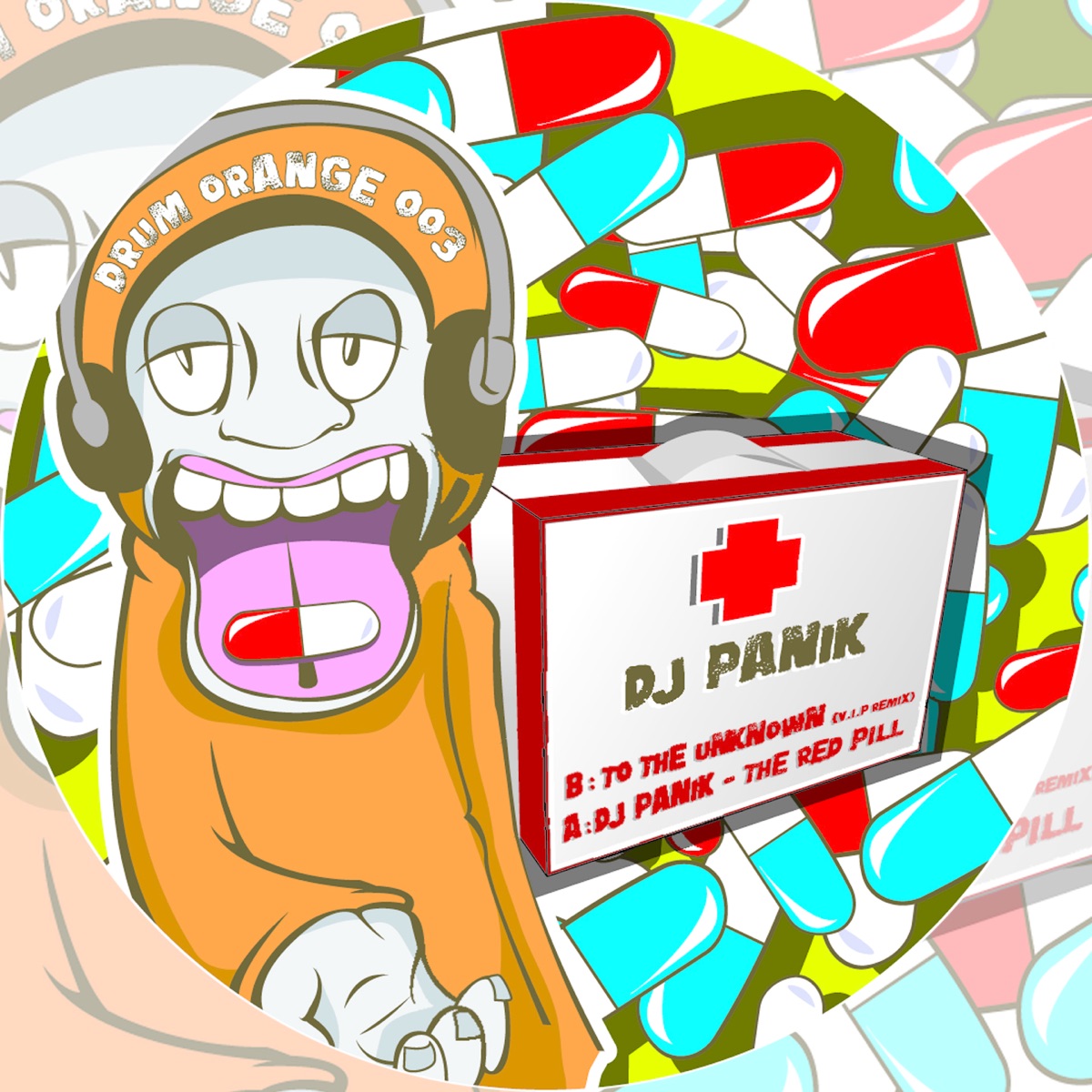 Drum Orange 003 - Single by DJ Panik album cover