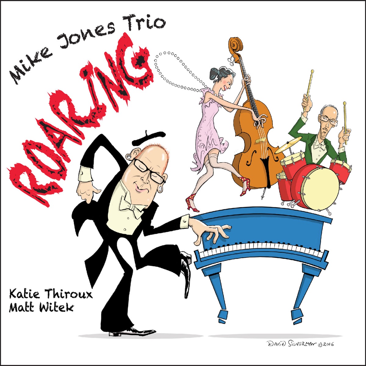 Roaring by Mike Jones album cover