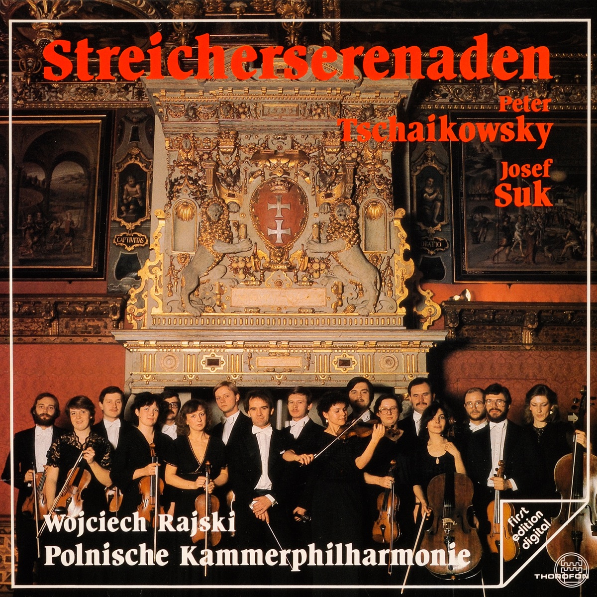 Suk & Tchaikovsky: Streicherserenaden by Polnische Kammerphilharmonie & Wojciech Rajski album cover