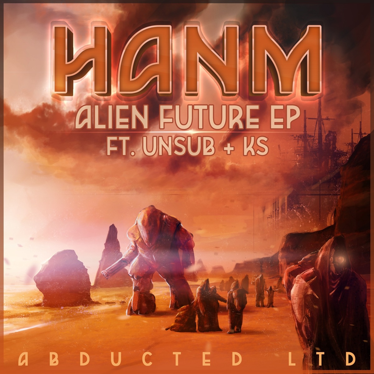 Alien Future - EP by Hanm, UnSub & KS album cover