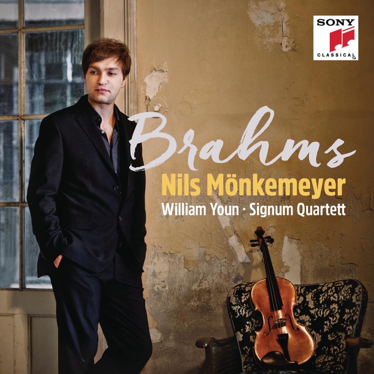 Brahms by Nils Mönkemeyer album cover