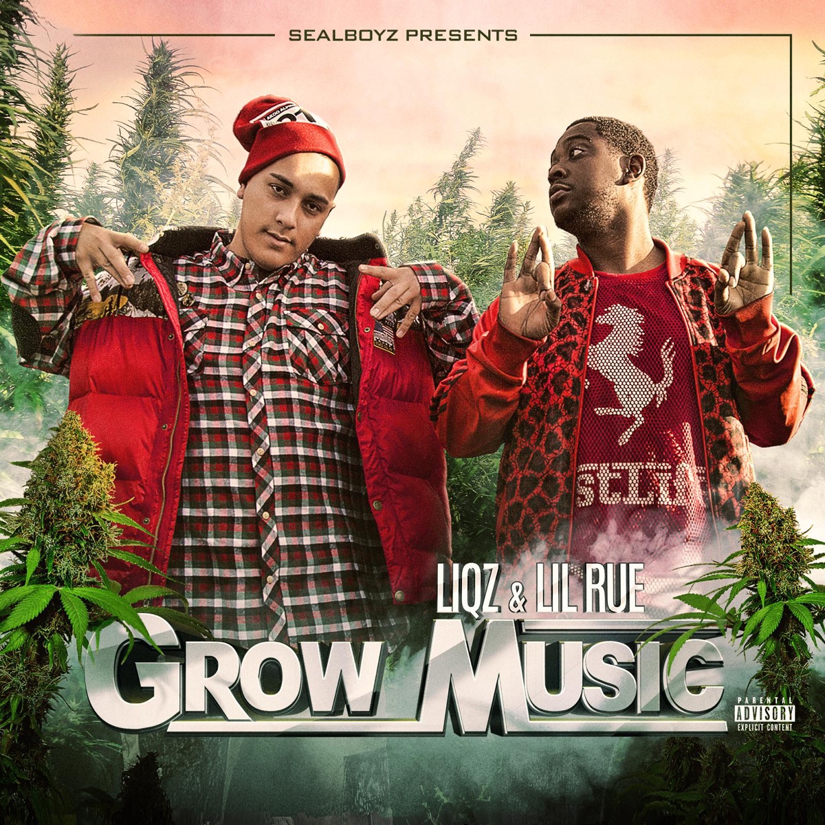 Grow Music by Liqz & Lil Rue album cover