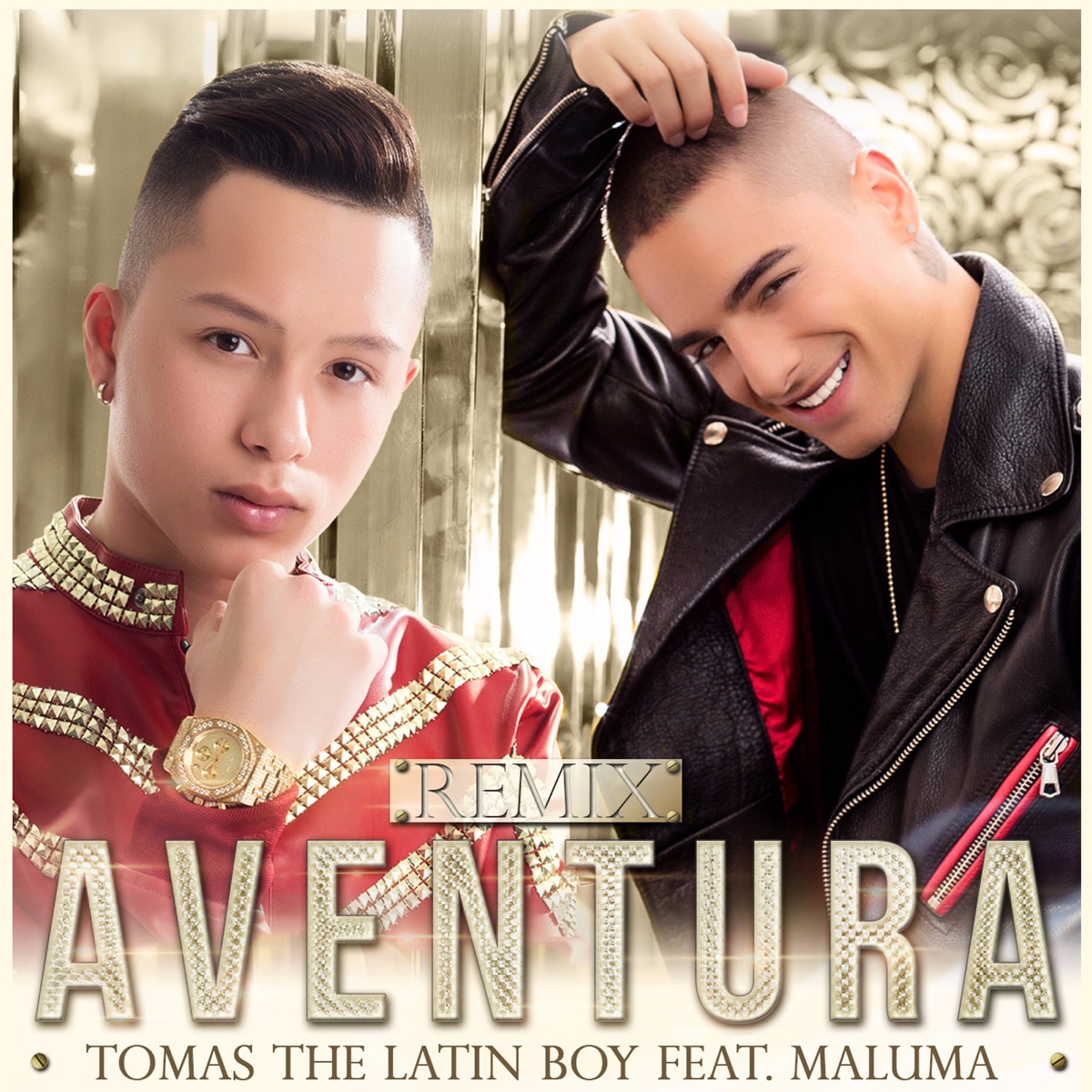 Aventura (Remix) [feat. Maluma] - Single by Tomas the Latin Boy album cover
