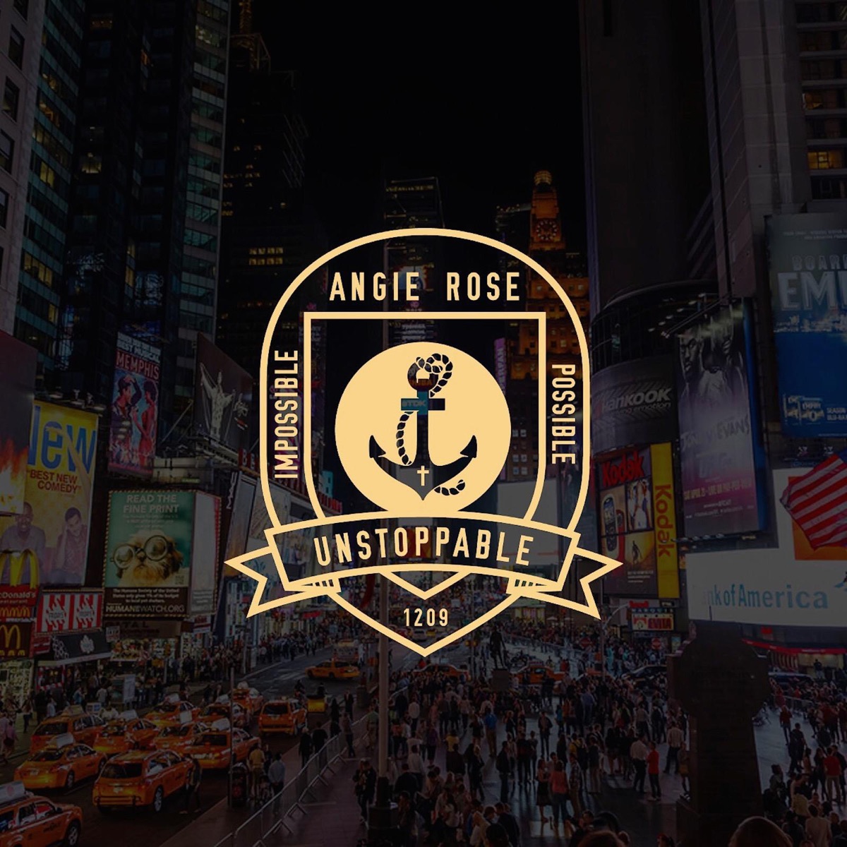 Unstoppable - Single by Angie Rose album cover