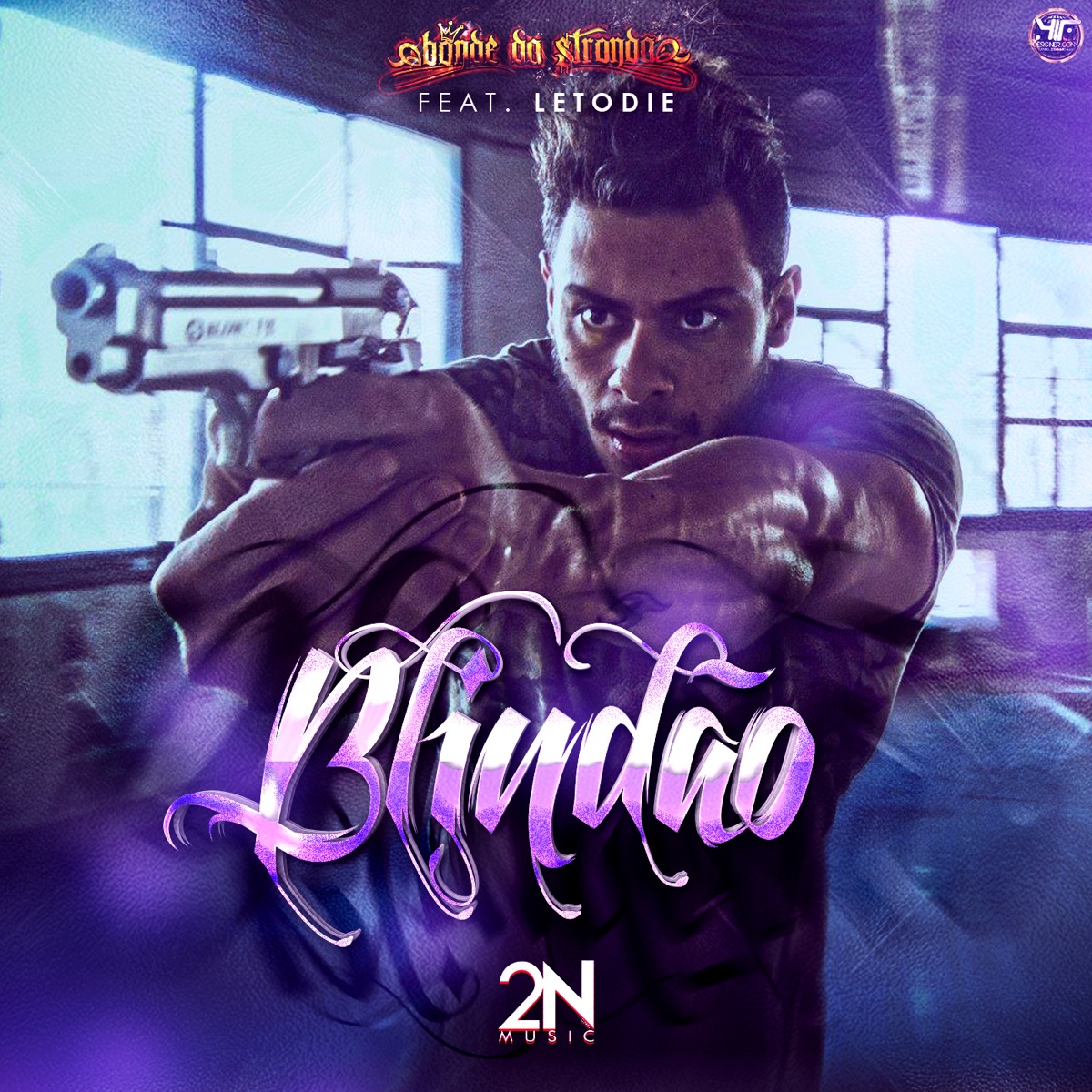 Blindão (feat. LetoDie) - Single by Bonde da Stronda album cover