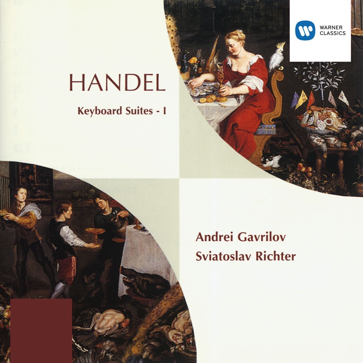 Handel Keyboard Suites, Vol. 1 by Andrei Gavrilov, John Mordler & Sviatoslav Richter album cover