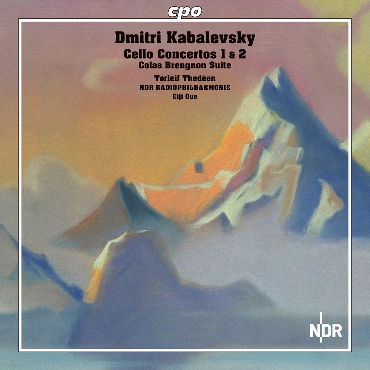 Kabalevsky: Cello Concertos - Colas Breugnon Suite by Torleif Thedéen album cover