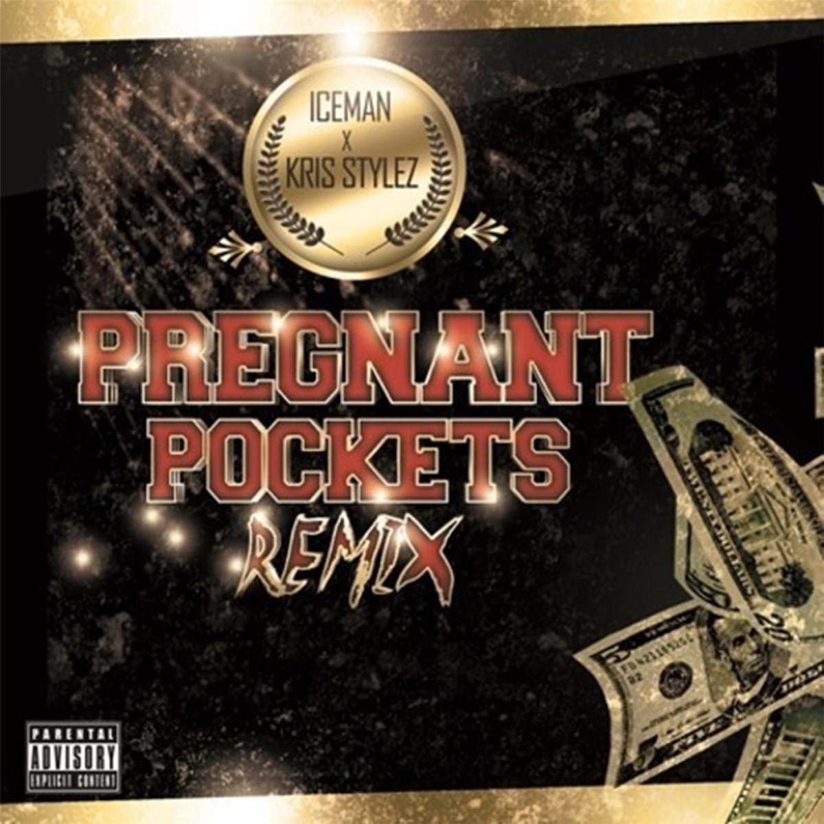 Pregnant Pockets (Remix) [feat. Kris Stylez] - Single by Ice The Don album cover