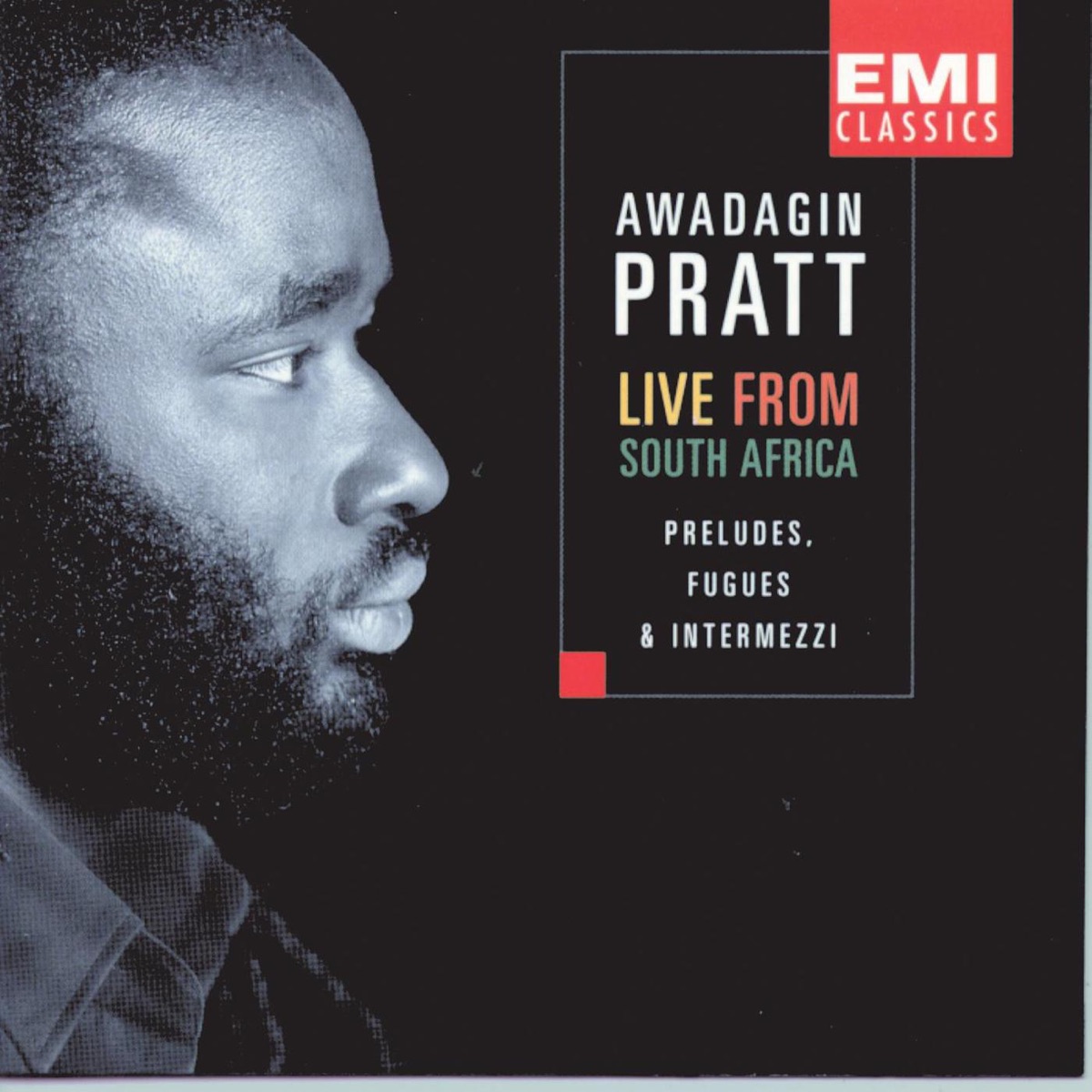 Awadagin Pratt - Live from South Africa by Awadagin Pratt album cover