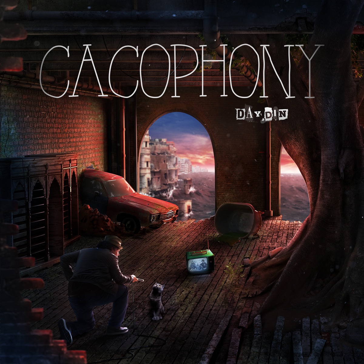Cacophony - Single by Day Din album cover
