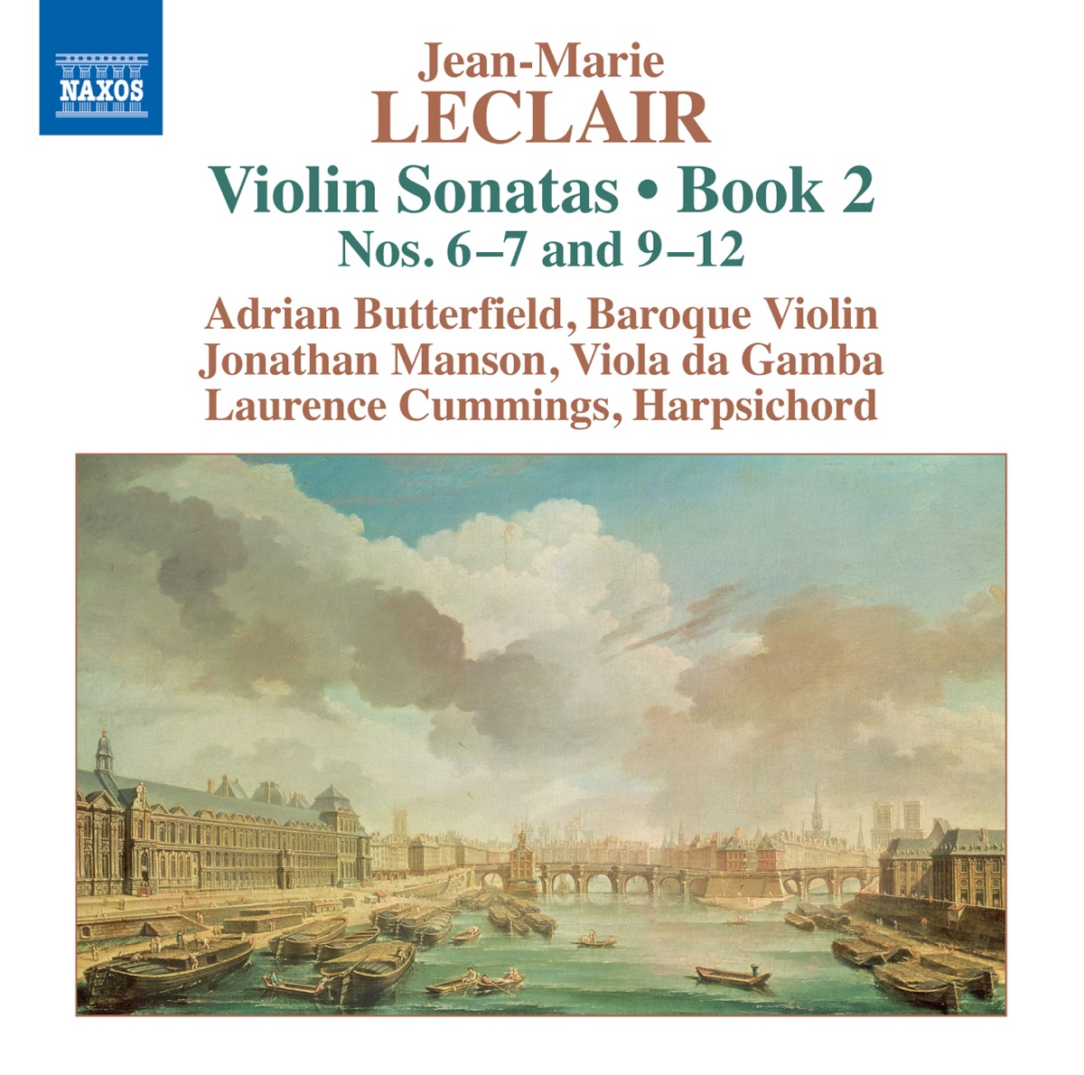 Leclair: Violin Sonatas, Op. 2, Nos. 6, 7 & 9-12 by Jonathan Manson, Adrian Butterfield & Laurence Cummings album cover
