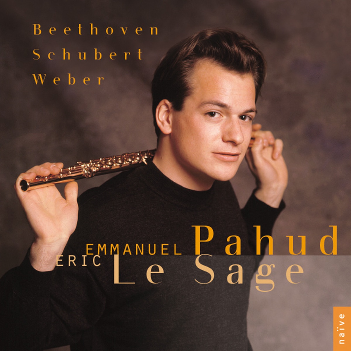 Beethoven, Schubert, Weber: Works for Flute and Piano by Emmanuel Pahud & Eric Le Sage album cover