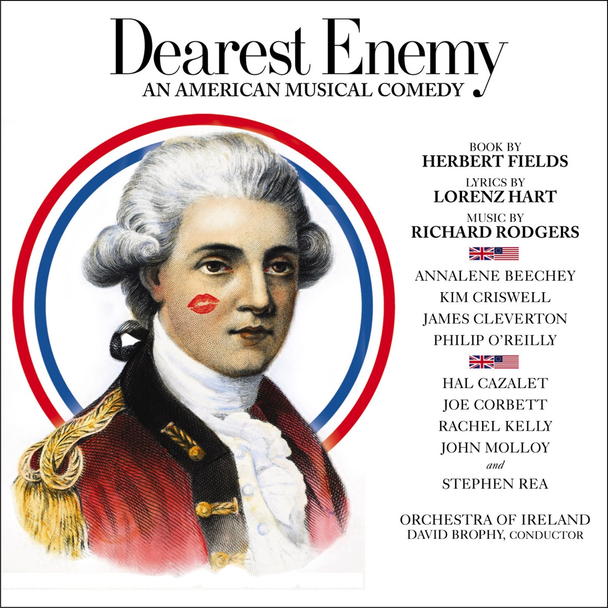 Dearest Enemy by Rodgers & Hart, Annalene Beechey, Kim Criswell, James Cleverton & Philip O'Reilly album cover