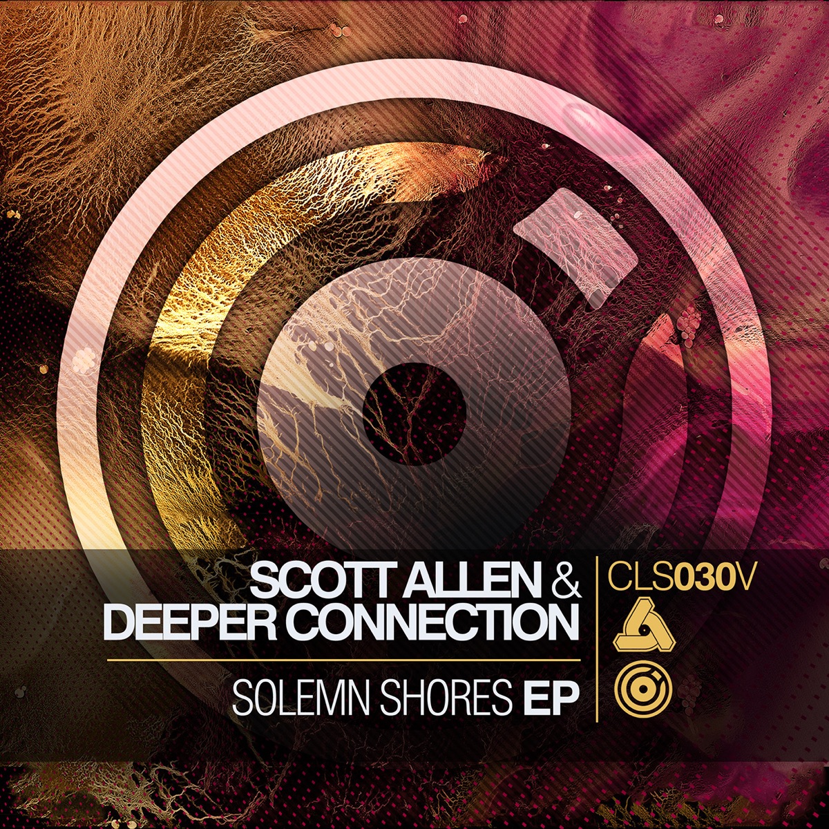 Solemn Shores by Scott Allen & Deeper Connection album cover