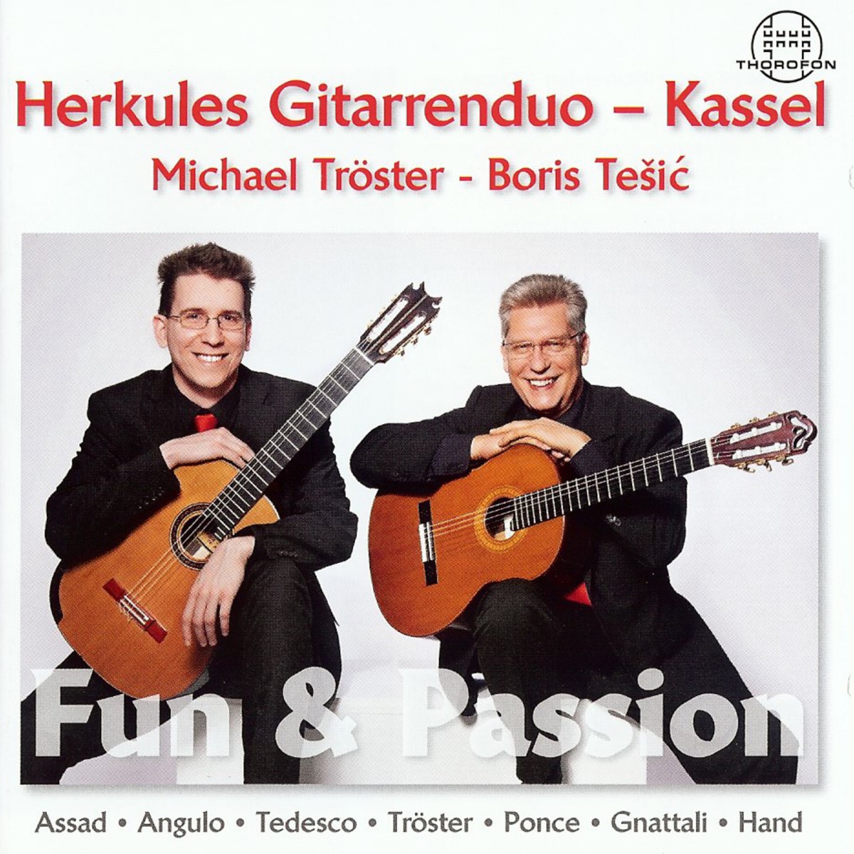 Fun & Passion by Herkules Gitarrenduo - Kassel album cover