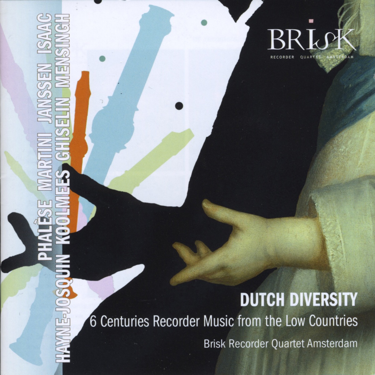 Dutch Diversity by Brisk Recorder Quartet & Marcel Beekman album cover