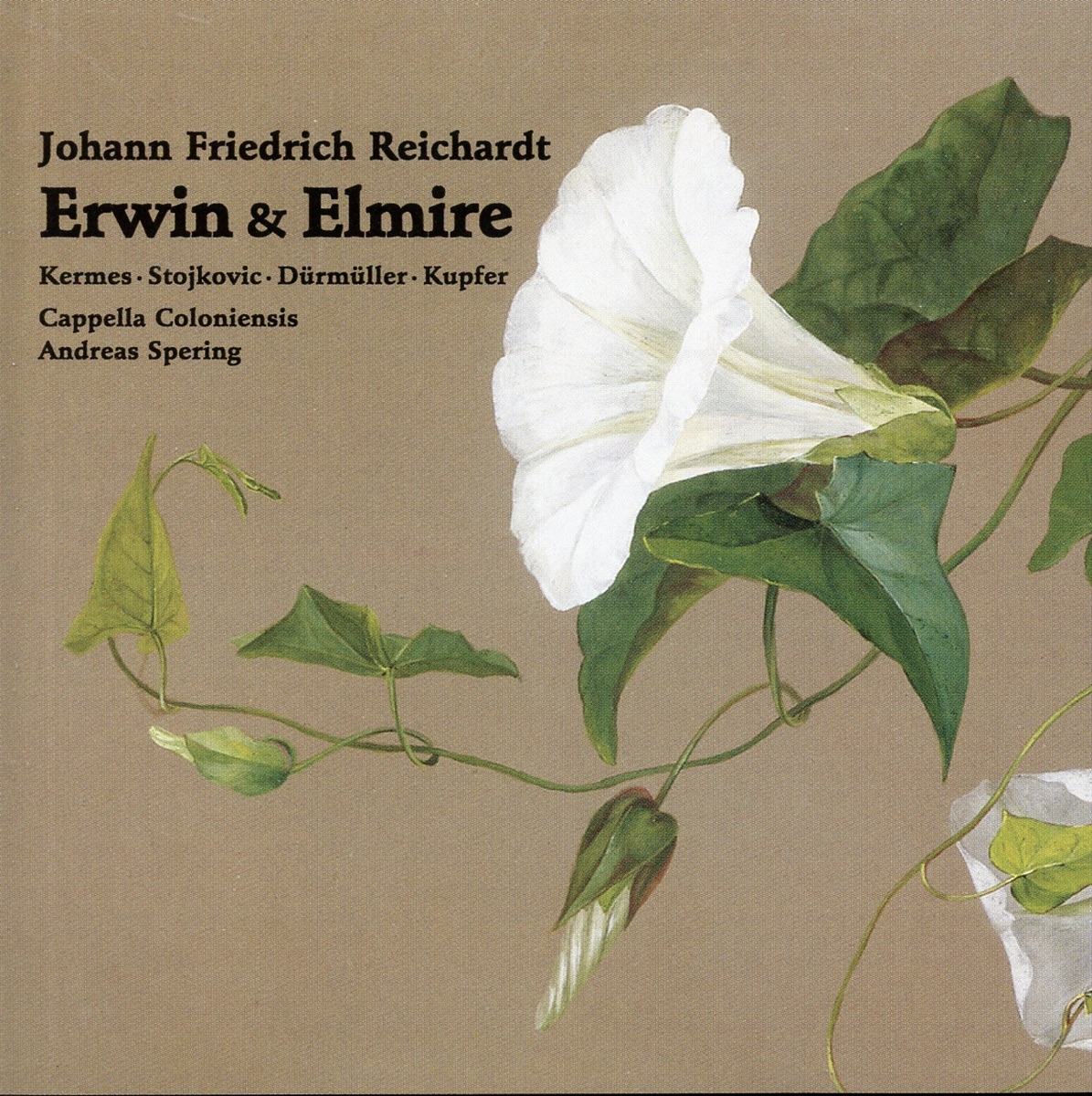 Reichardt: Erwin und Elmire by Andreas Spering & Cappella Coloniensis album cover