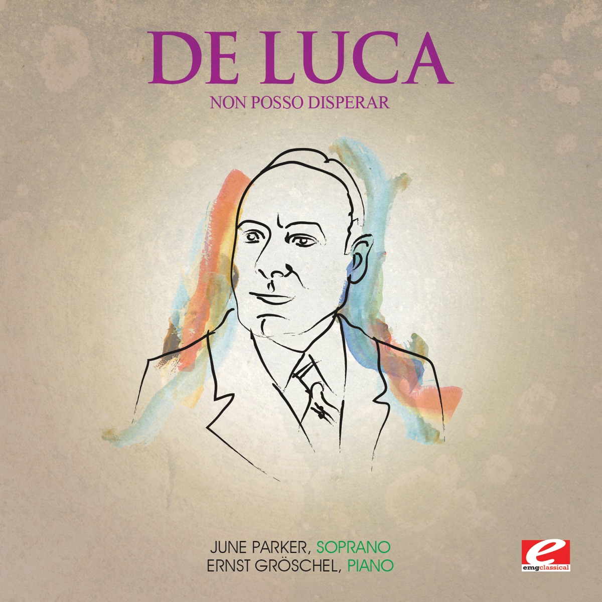 Luca: Non posso disperar (Remastered) - Single by June Parker & Ernst Gröschel album cover