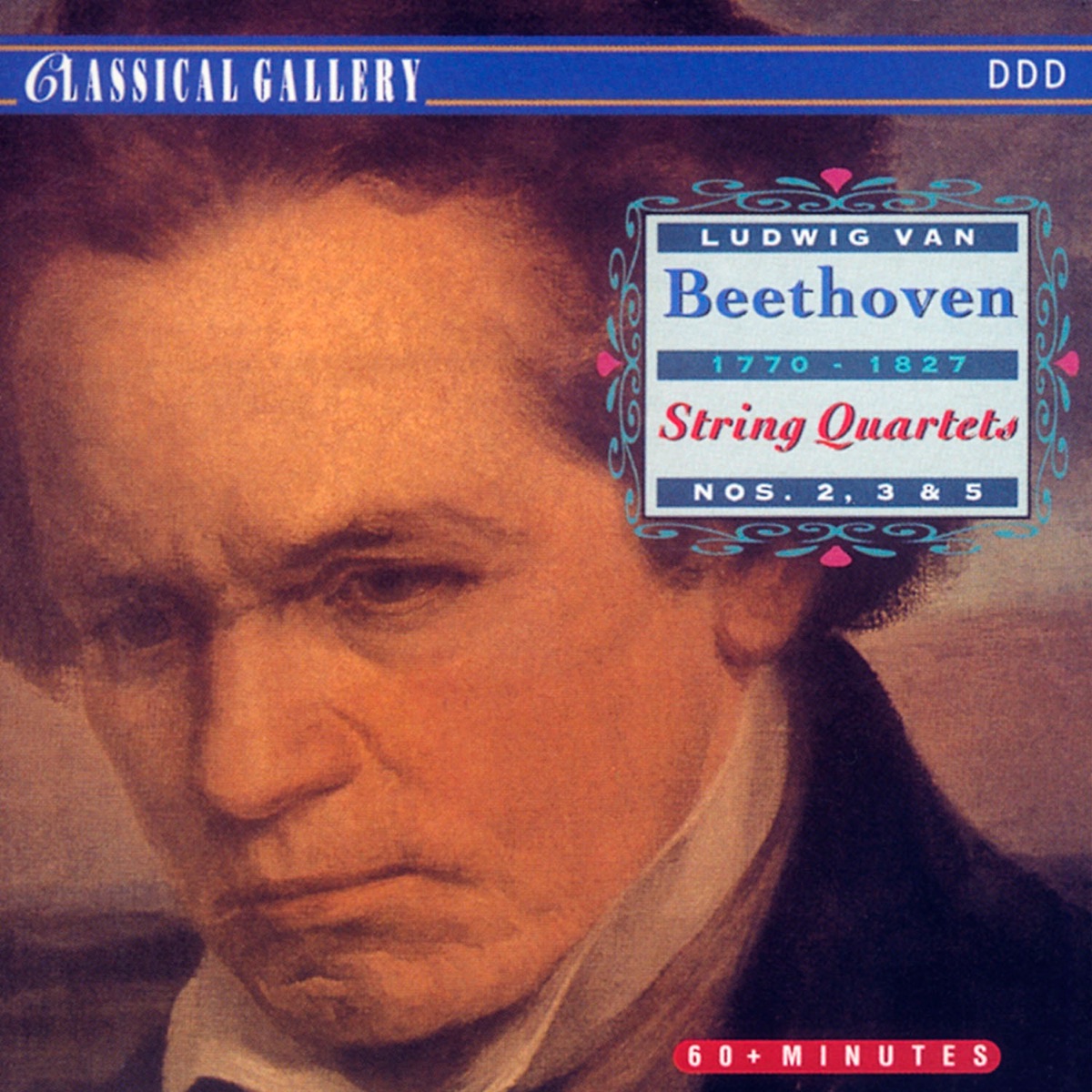 Beethoven: String Quartets Nos. 2, 3 & 5 by Bamberg Quartet album cover
